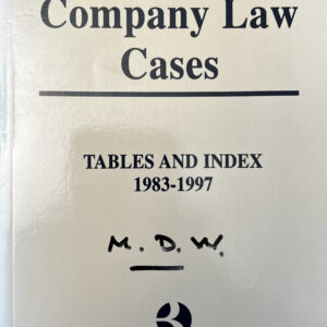 Butterworths Company Law Cases