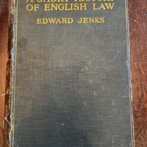A Short History of English Law by Edward Jenks