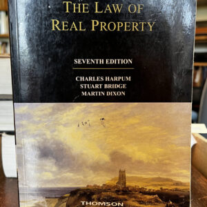 The Law of Real Property