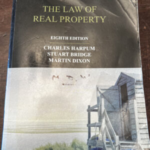 The Law of Real Property, Megarry & Wade
