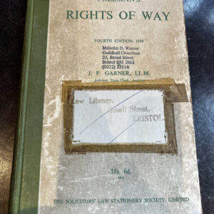 Freeman's Rights of Way