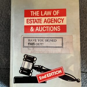 The Law Of Estate Agency & Auctions - J.R.Murdoch