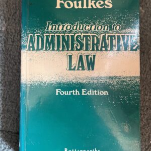 Introduction to Administrative Law - Foulkes