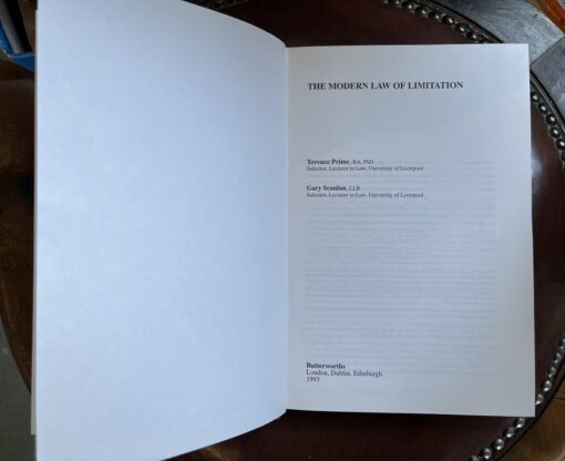 The Modern Law of Limitation - Image 3