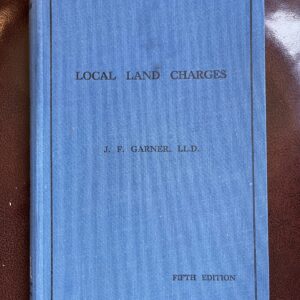 Local Land Charges - J F Garner