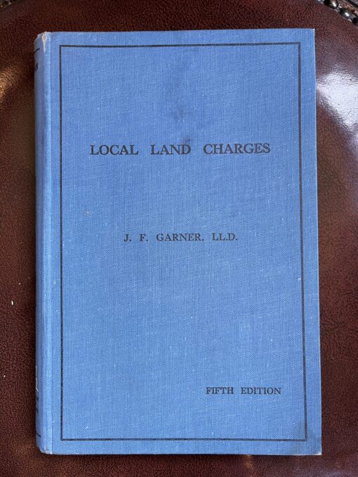 Local Land Charges - J F Garner